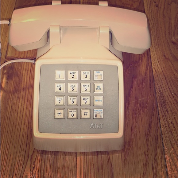 Vintage Other - Push dial vintage phone from AT&T